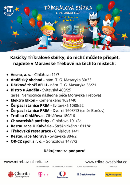 Statické kasičky TKS 2025