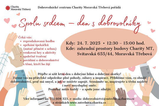 Spolu srdcem - den s dobrovolníky 