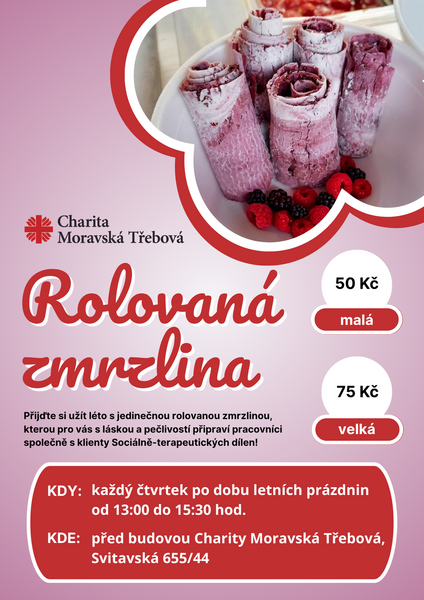 rolovaná zmrzlina 2025