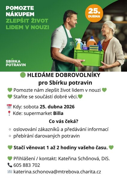 Pomozete jako dobrovolník
